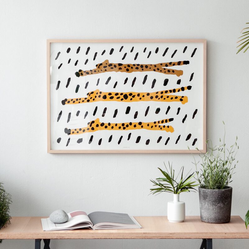 ArtPrint - Run Cheetah Run